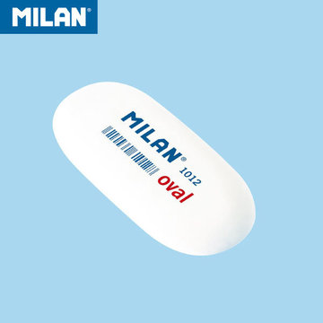【MILAN】1012橢圓型橡皮擦(3入組)-