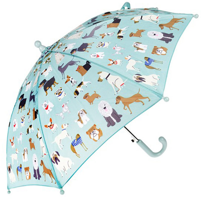 英國 Rex London 幼童/兒童自動傘_萌狗樂園_RL29037