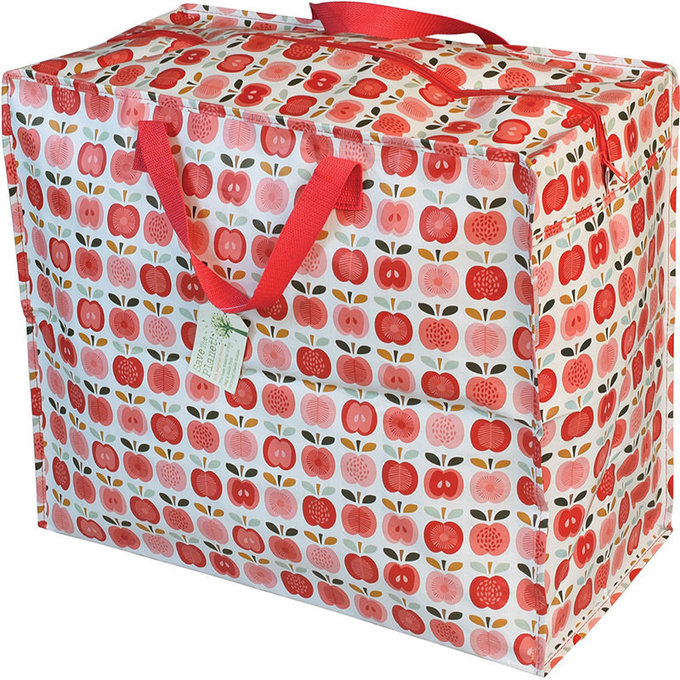 英國 Rex London 衣物/棉被超大多功能防水環保收納袋/萬用袋_紅蘋果_RL26093