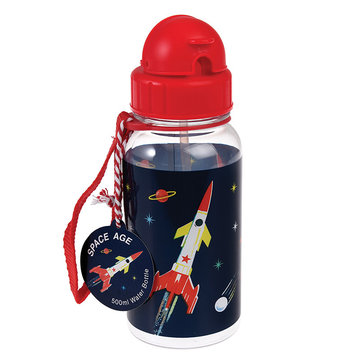 英國 Rex London 兒童 Tritan™ 吸管水瓶_太空梭(500ml)_RL28500-