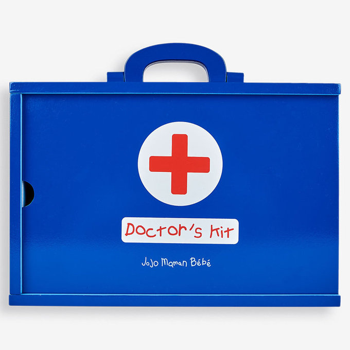 英國 JoJo Maman BeBe 優質玩具/益智/家家酒/角色扮演玩具_實木系列_小小醫生_JJD4737