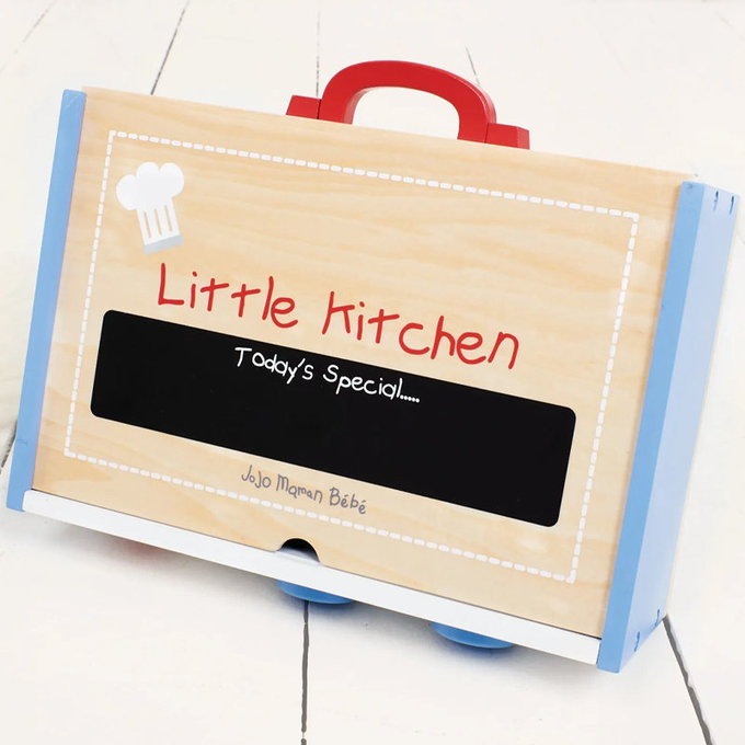 英國 JoJo Maman BeBe 優質玩具/益智/家家酒/角色扮演玩具_實木系列_小小廚神_JJD9552