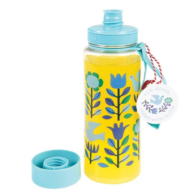 英國 Rex London 直飲式 Tritan™ 水瓶(成人/兒童皆可用)_藍鴿子(600ml)_RL28320