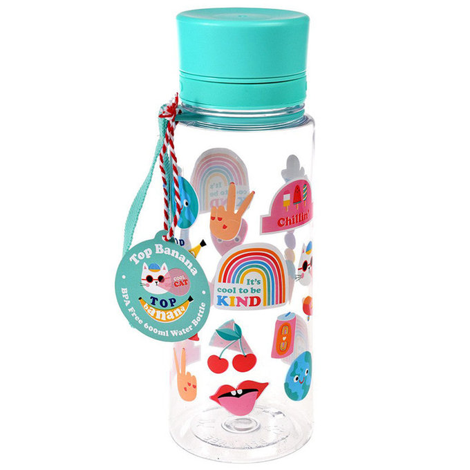 英國 Rex London 直飲式 Tritan™ 水瓶(成人/兒童皆可用)_繽紛搖滾(600ml)_RL29054