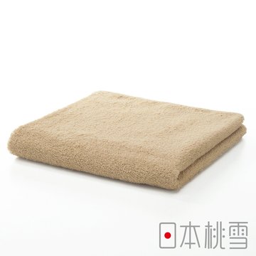 【日本桃雪】精梳棉飯店毛巾 -淺咖(34x86cm)-