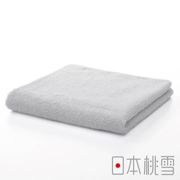 【日本桃雪】精梳棉飯店毛巾 -霧灰(34x86cm)-