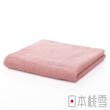 【日本桃雪】精梳棉飯店毛巾 -嫩桃(34x86cm)-