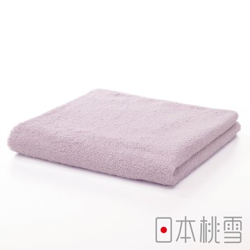 【日本桃雪】精梳棉飯店毛巾 -粉紫(34x86cm)-