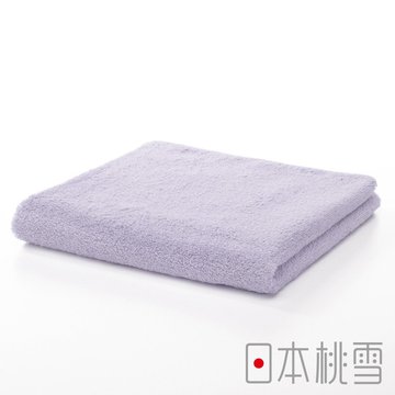 【日本桃雪】精梳棉飯店毛巾 -雪青(34x86cm)-