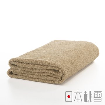 【日本桃雪】精梳棉飯店浴巾 -淺咖(60x130cm)-