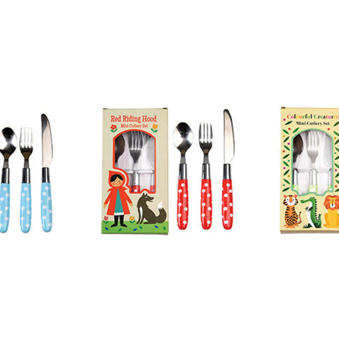 英國 Rex London 幼兒/兒童餐具3入組_萬獸之王_RL26724