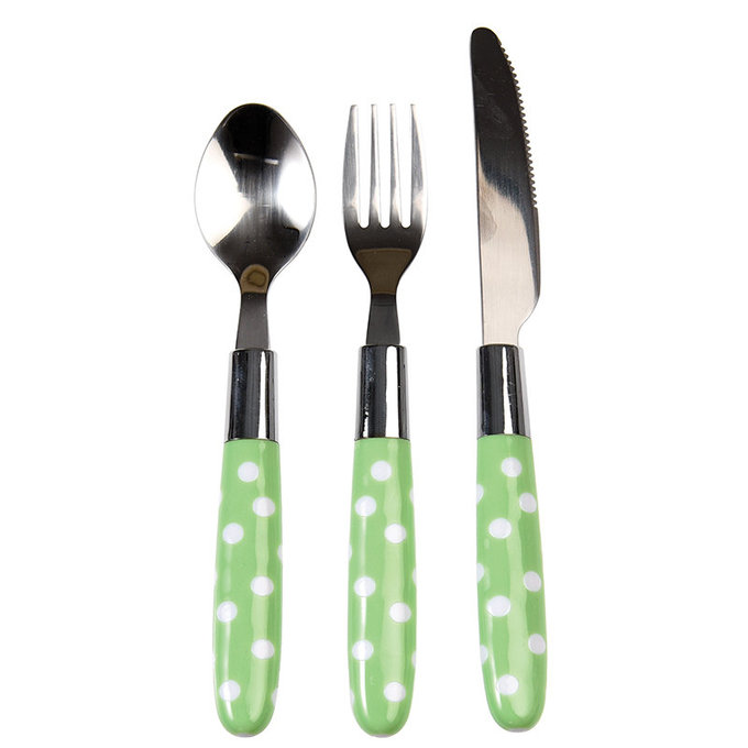 英國 Rex London 幼兒/兒童餐具3入組_萬獸之王_RL26724