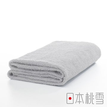 【日本桃雪】精梳棉飯店浴巾 -霧灰(60x130cm)-