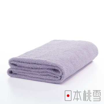 【日本桃雪】精梳棉飯店浴巾 -雪青(60x130cm)-