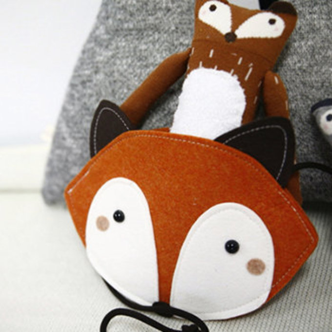 韓國 Mini Dressing 嬰幼兒童造型包_海狸 (MDB002)