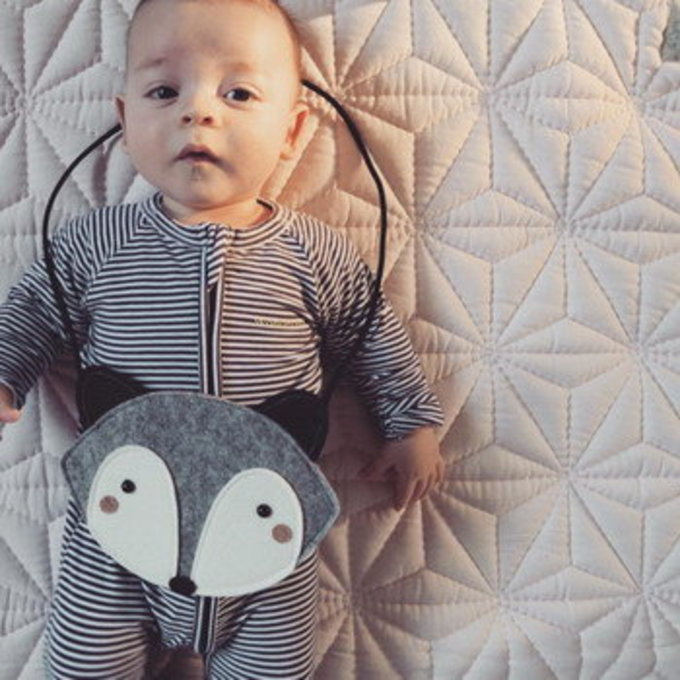 韓國 Mini Dressing 嬰幼兒童造型包_海狸 (MDB002)