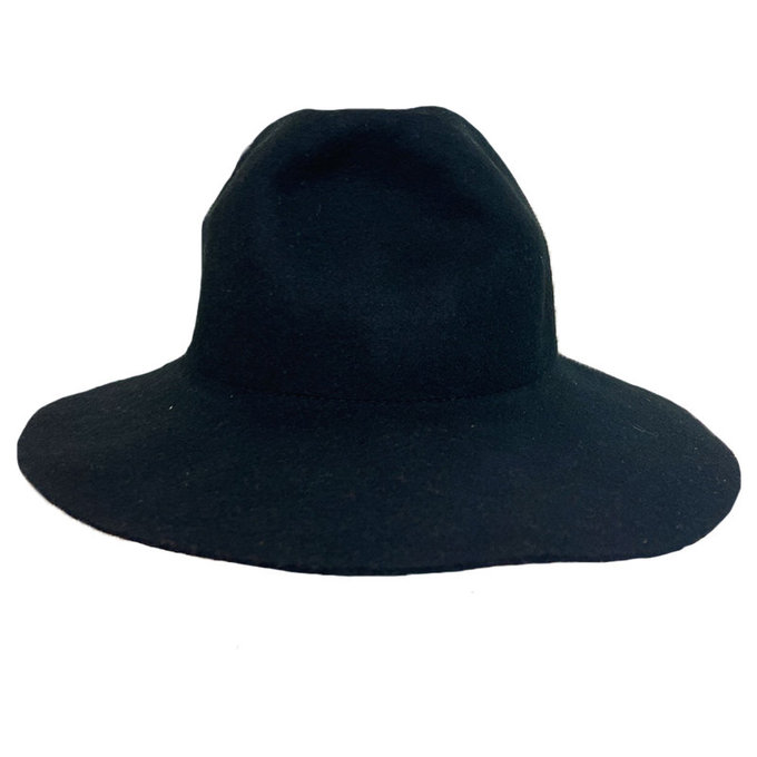 韓國 Mini Dressing兒童造型帽_素面黑 (MDH003)