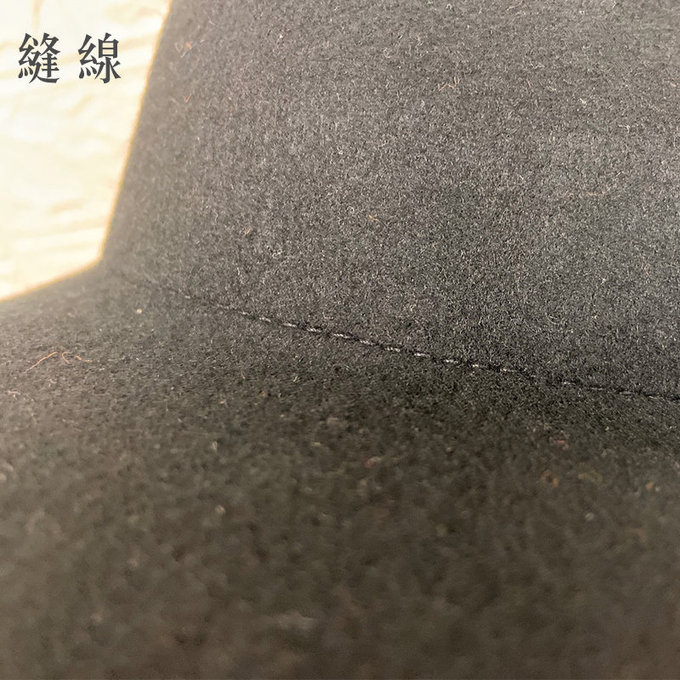 韓國 Mini Dressing兒童造型帽_素面黑 (MDH003)