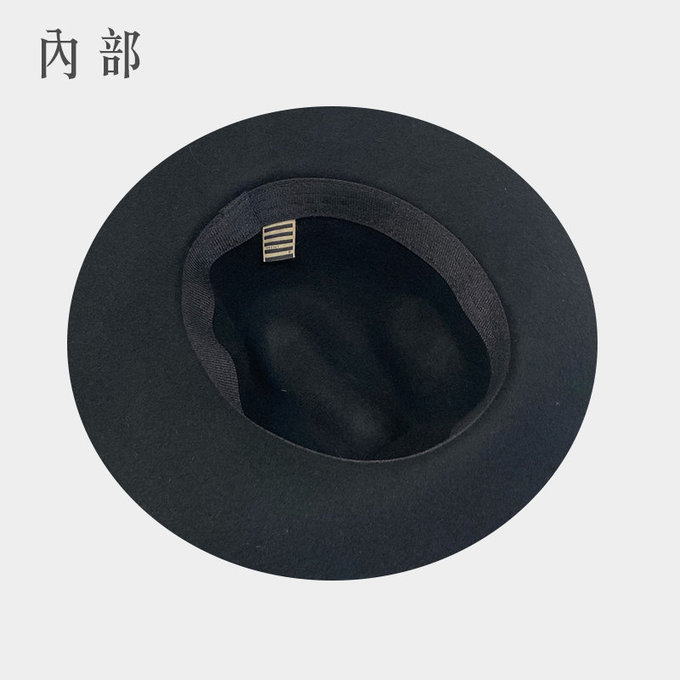 韓國 Mini Dressing兒童造型帽_素面黑 (MDH003)