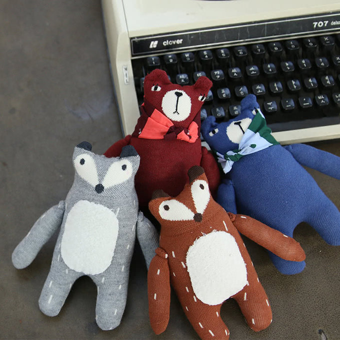 韓國 Mini Dressing可愛小浣熊娃娃 (MDD001)