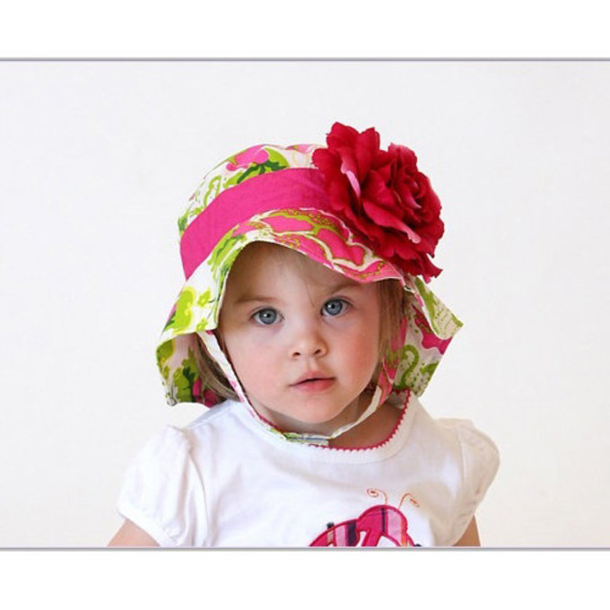 美國 Fancy That Hat 大花抗UV防曬遮陽帽_繽紛花卉 (FTH03)