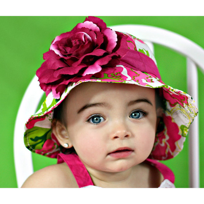 美國 Fancy That Hat 大花抗UV防曬遮陽帽_繽紛花卉 (FTH03)