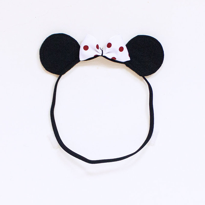 美國 Chic Baby Rose 手工髮帶_米妮