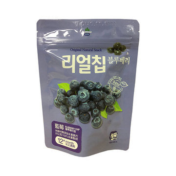 【CyberBuy】韓國 SSALGWAJA 米餅村–無添加水果脆片-藍莓(20g/包)-