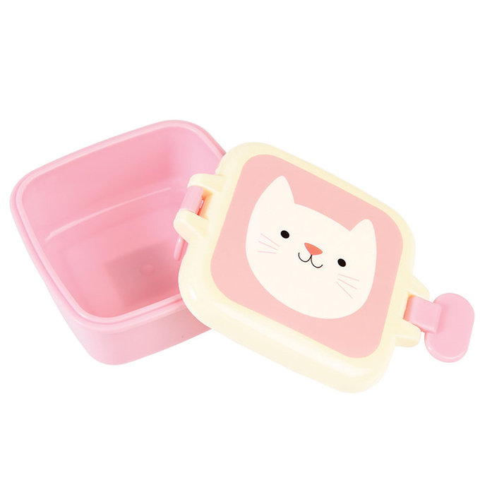 英國 Rex London 小零食盒/奶嘴收納盒3入組_迷人貓咪_RL27872