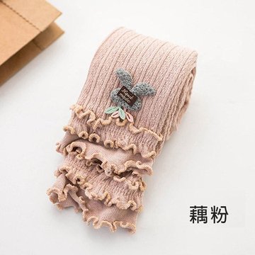 【JB DESIGN】三層波浪九分褲-藕粉-