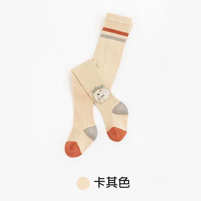 【JB DESIGN】可愛Girl褲襪-卡其色