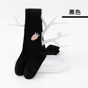 【JB DESIGN】紅蘿蔔褲襪-黑色         -