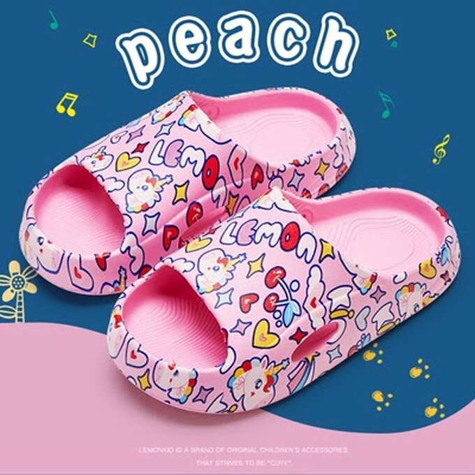 【JB DESIGN】Lemonkid 萌萌沙灘洞洞鞋-小馬粉 