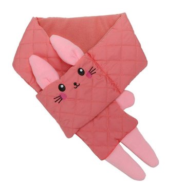【JB DESIGN】Lemonkid-卡通動物圍巾-粉色兔子(均碼)-