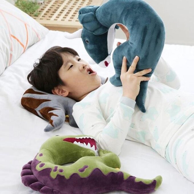 【JB DESIGN】PROM 恐龍枕-三角龍