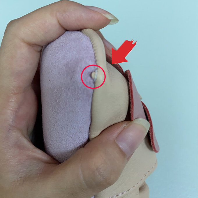 【福利品】英國 shooshoos 健康無毒真皮手工學步鞋/嬰兒鞋_甜蜜冰雪花 (101033) (M-9)