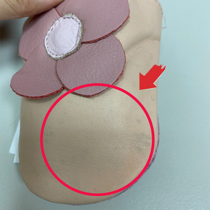 【福利品】英國 shooshoos 健康無毒真皮手工鞋/學步鞋/嬰兒鞋_甜蜜冰雪花_101033 (A-30)