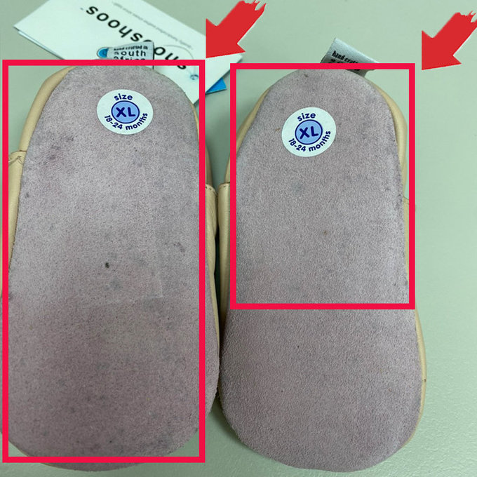 【福利品】英國 shooshoos 健康無毒真皮手工鞋/學步鞋/嬰兒鞋_甜蜜冰雪花_101033 (A-30)