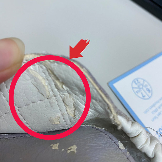 【福利品】英國 shooshoos 健康無毒真皮手工學步鞋/童鞋_淡紫花兒(B-38)