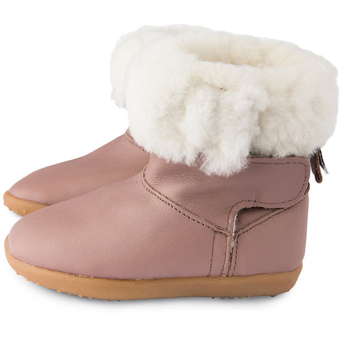 英國 shooshoos 健康無毒真皮手工童鞋/靴子_ 優雅可可_102756