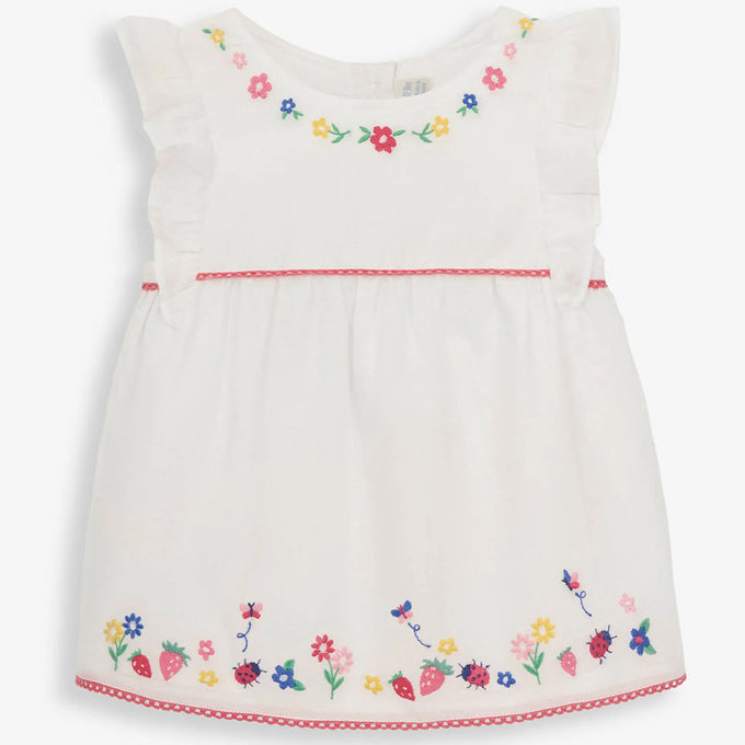 英國 JoJo Maman BeBe 超優質嬰幼兒/兒童100% 純棉短袖上衣_清爽夏季(JJH3022)