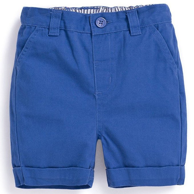 英國 JoJo Maman BeBe 超優質嬰幼兒/兒童100% 純棉短褲_天空藍 (JJ-D2256-C)