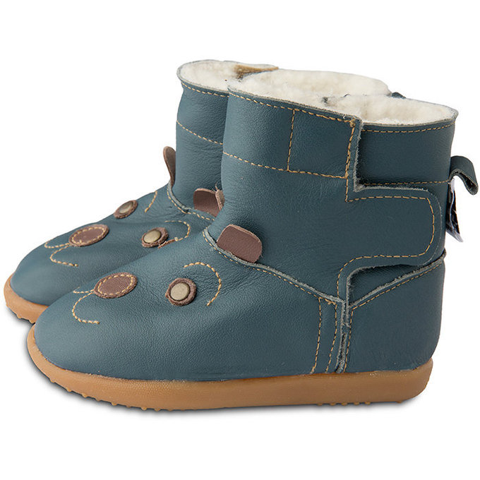 英國 shooshoos 健康無毒真皮手工童鞋/靴子_ 優雅巴納比_102773