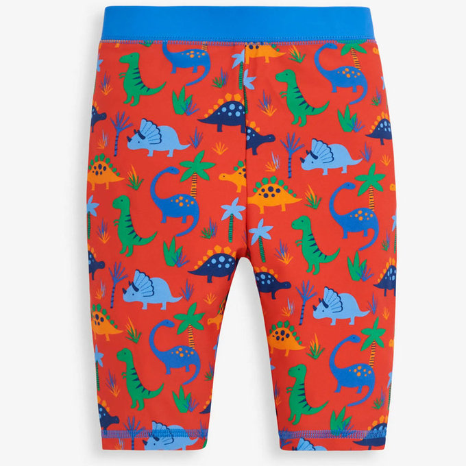 英國 JoJo Maman BeBe 嬰幼兒/兒童兩件式防曬泳裝_恐龍世界(JJH3157)