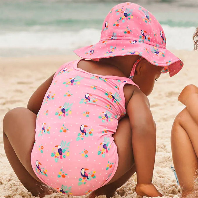 英國 JoJo Maman BeBe 嬰幼兒/兒童連身泳裝_彩虹樂園 (JJH3039)