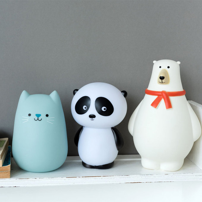 英國 Rex London 可愛造型小夜燈_可愛熊貓_RL28295