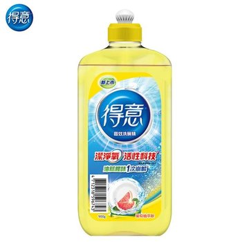  得意家用清潔類洗碗精正常瓶900g*6瓶-