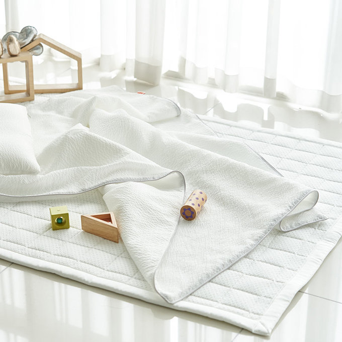 [正韓Hello HiZoo]3D Aqua Mesh透氣涼感嬰幼兒抗菌防蟎被/四季被/嬰幼兒童被/涼感被/涼被(嬰幼兒款)-HH001