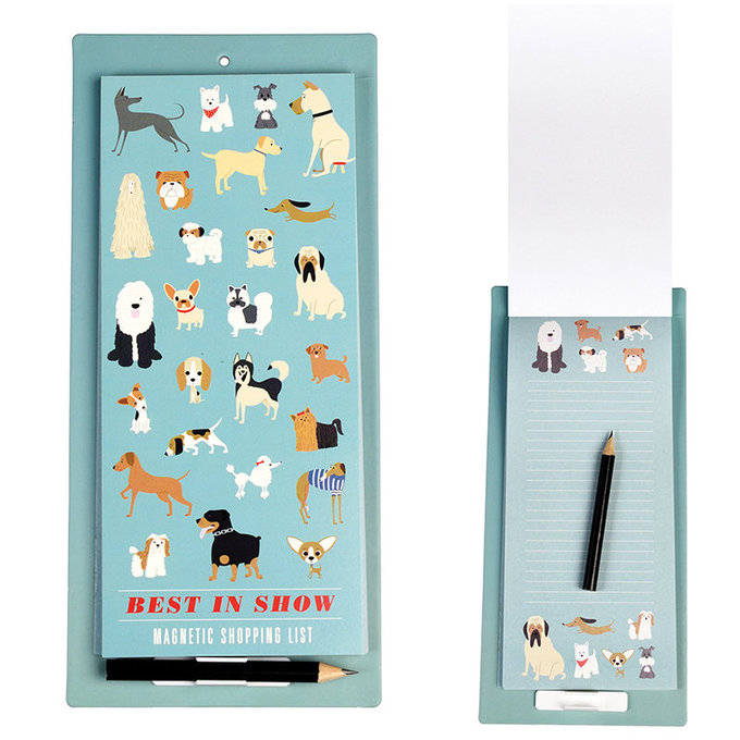 英國 Rex London 便條紙(背面附磁鐵)_萌狗樂園_RL28842