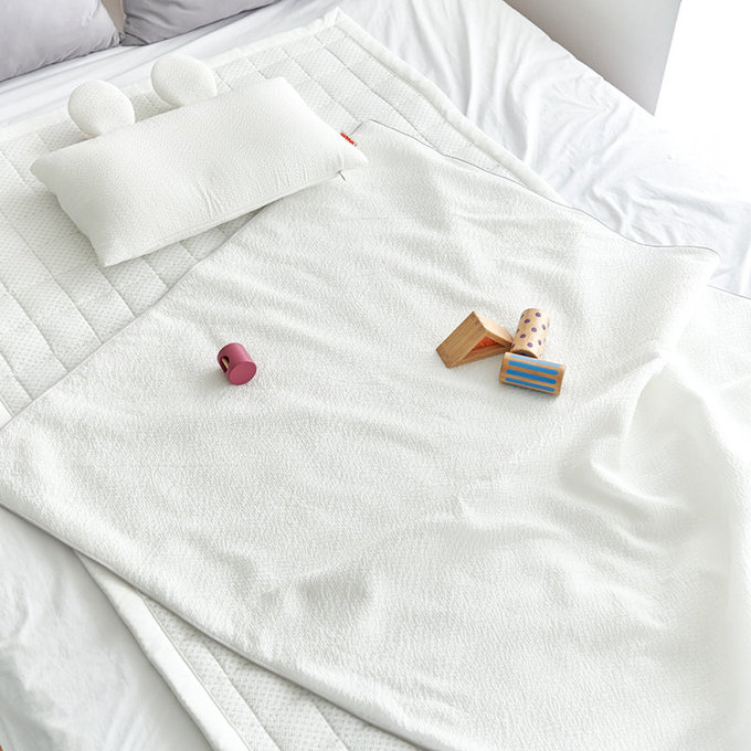 [正韓Hello HiZoo]3D Aqua Mesh透氣涼感嬰幼兒抗菌防蟎被/四季被/嬰幼兒童被/涼感被/涼被(兒童款)-HH003